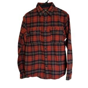 Ralph Lauren Double RL Red and Black Plaid Shirt